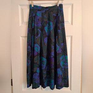 Vintage Floral Skirt